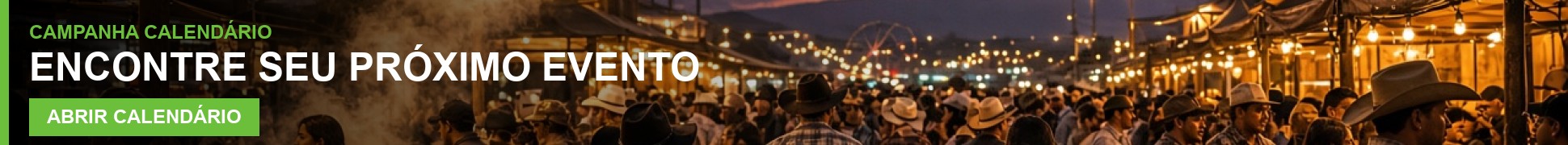 Campanha calendário de eventos